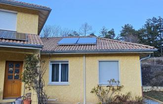 Chauffe-eau solaire autovidangeable à La Roche des Arnauds (05)