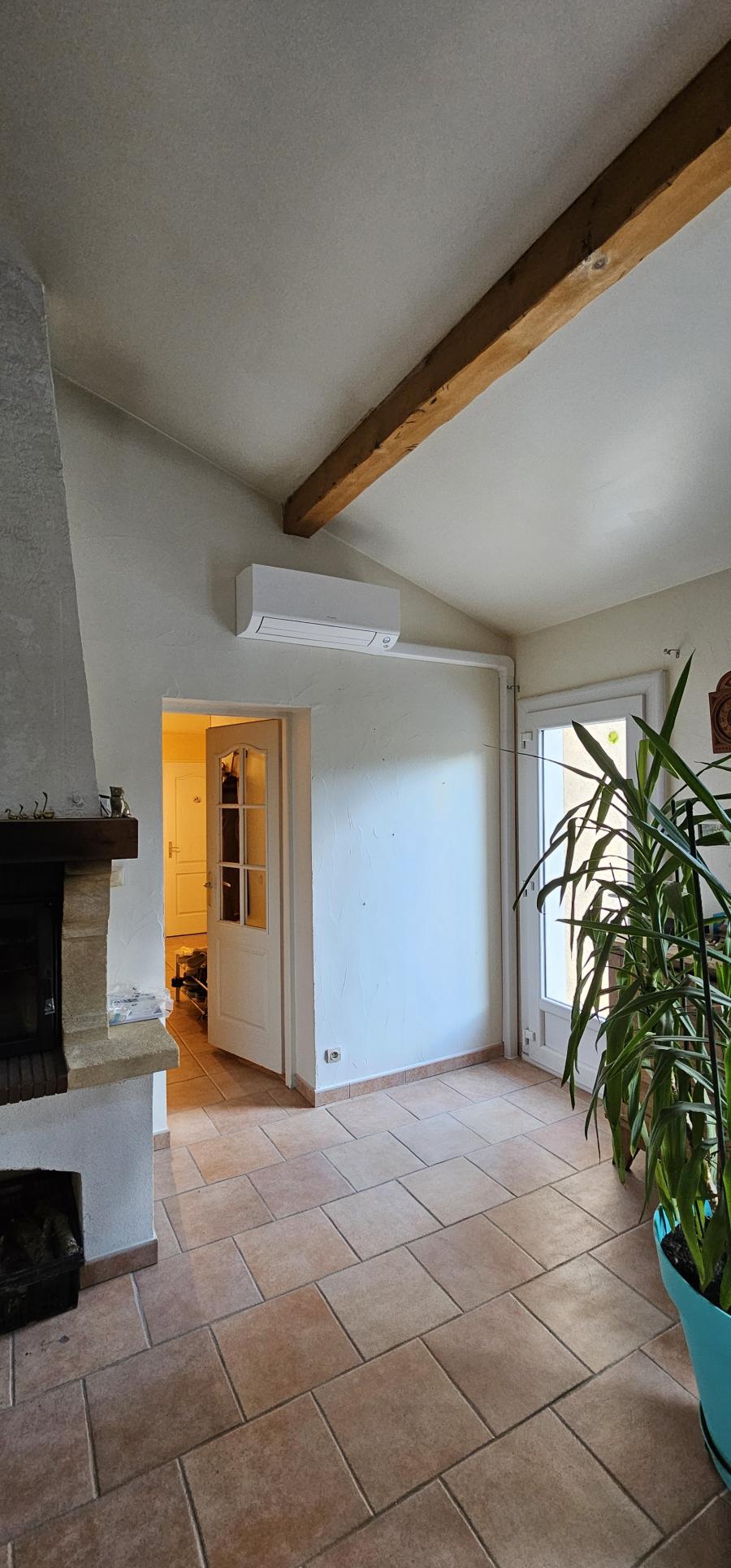 Installation d'une pompe à chaleur air / air à St Pierre d'Argençon (05)