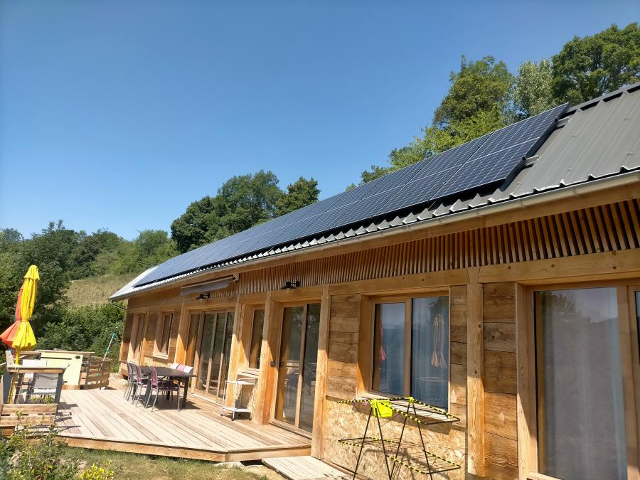 Installation de panneaux solaires photovoltaïques 6kWc dans le Champsaur (05)