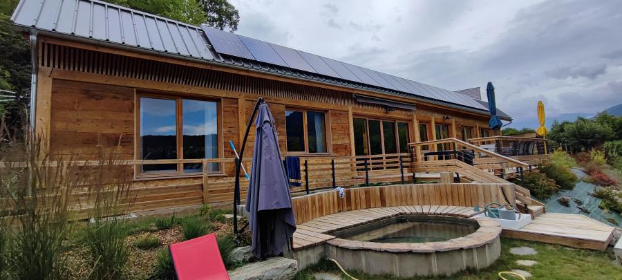 Installation de panneaux solaires photovoltaïques 6kWc dans le Champsaur (05)