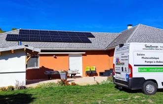 Installation de panneaux solaires photovoltaïques 6kWc à La Bréole (04)