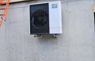 Pompe à chaleur air / eau en construction neuve