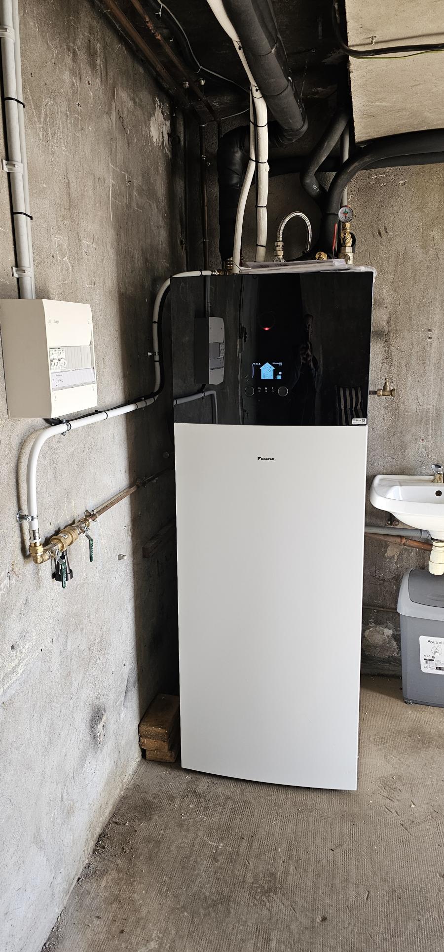 Une pompe à chaleur air / eau à Veynes (05)