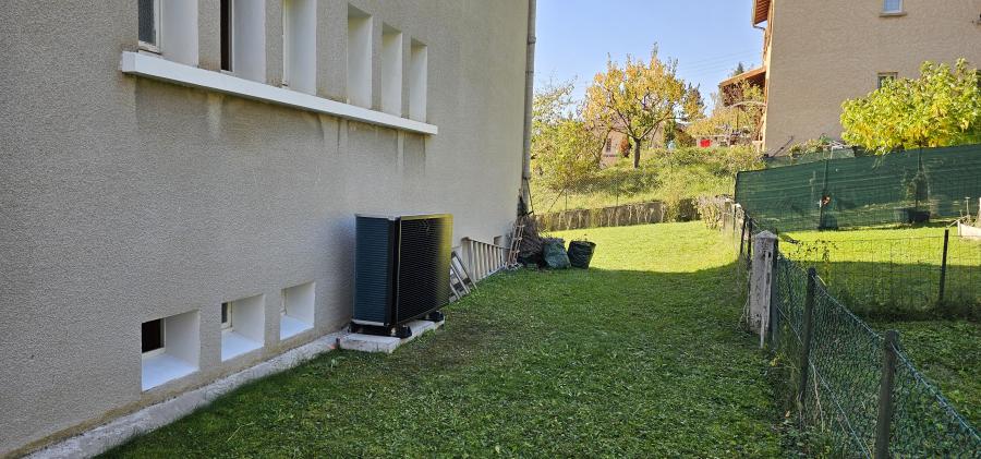Une pompe à chaleur air / eau à Veynes (05)