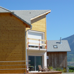 Chauffage d'une maison et production d'eau chaude sanitaire par aérothermie